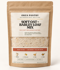 Pan tierno de avena y cebada 500 g bolsa de mezcla para pan con pan preparado e ingredientes secos